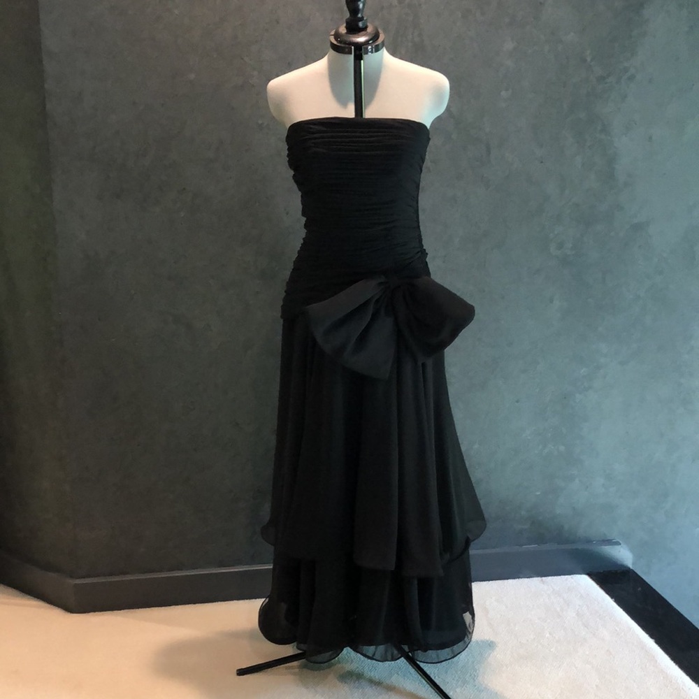 Julie Duroche For After Five Vintage Evening Gown